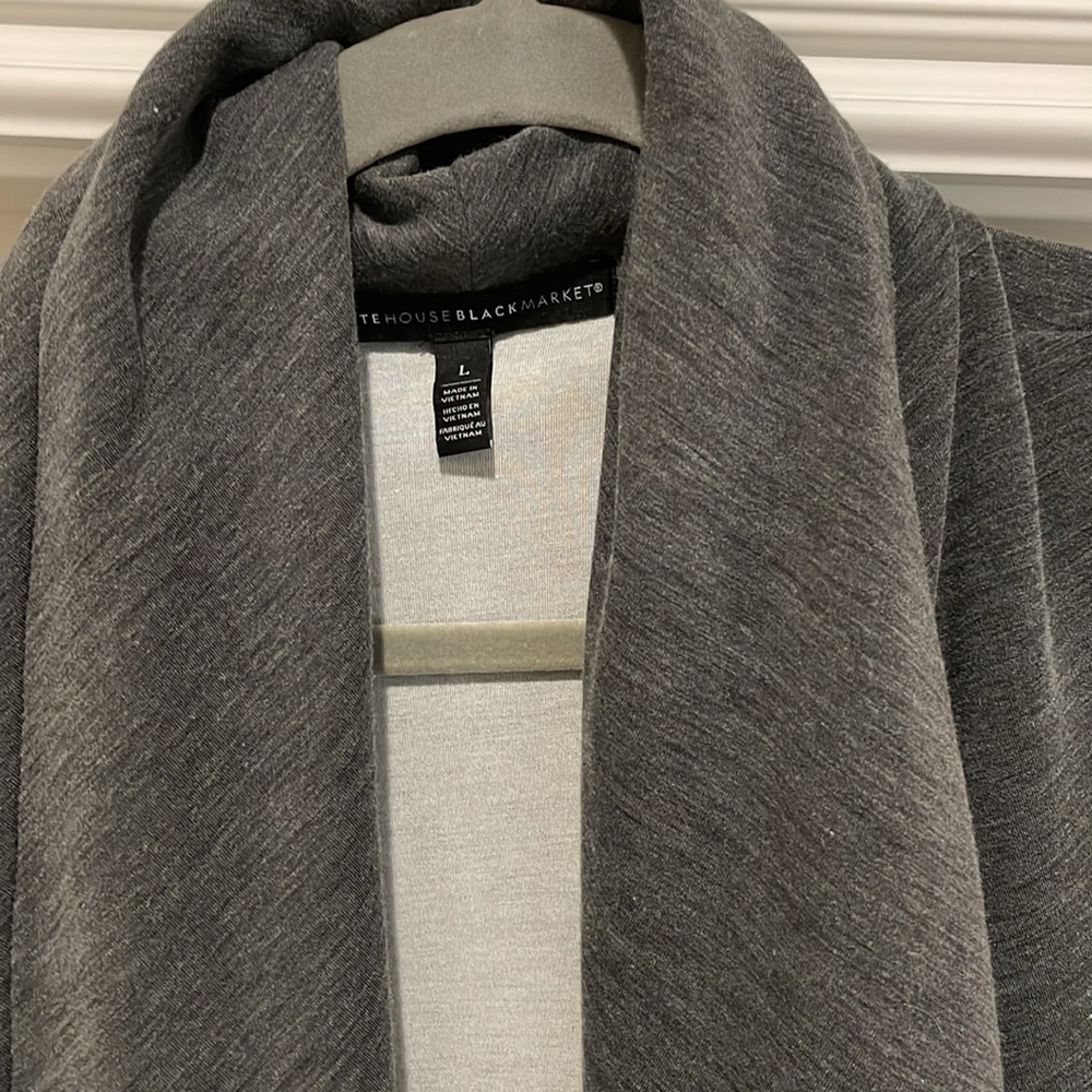 Drape Front jacket WHBM - Picture 2 of 4